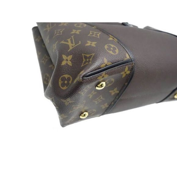 Louis Vuitton PM Chocolat Monogram Shoulder Bag Black - Picture 6 of 7